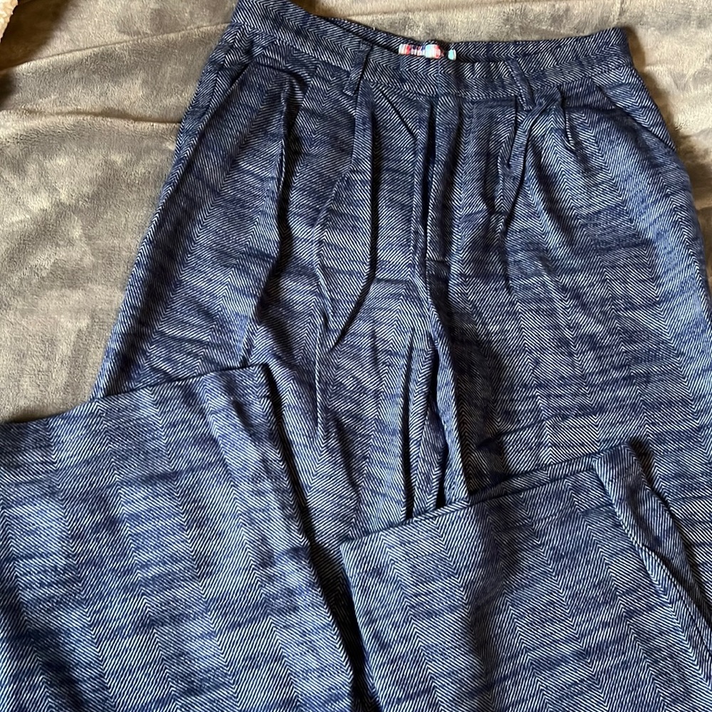 Soft wide leg trousers